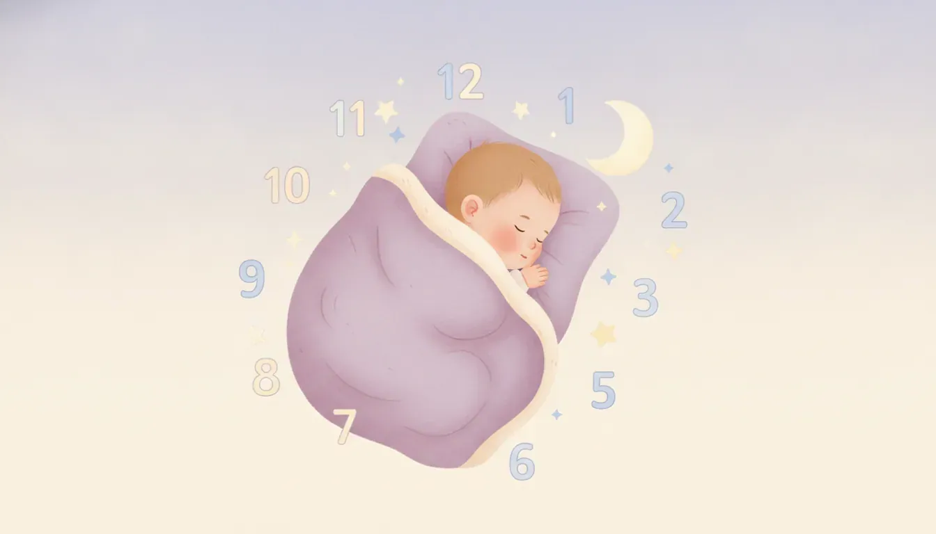 Cuánto duerme un bebé mes a mes